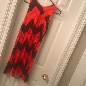 Fun patterned dress